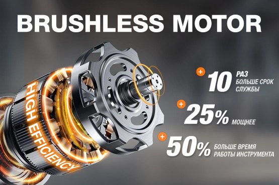 Бесщеточный электродвигатель